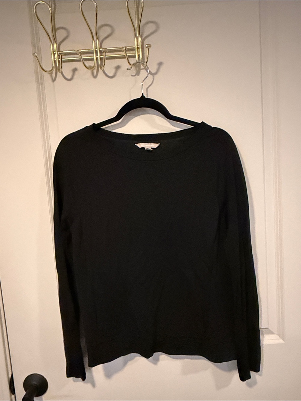 Banana Republic Black Crewneck Sweater